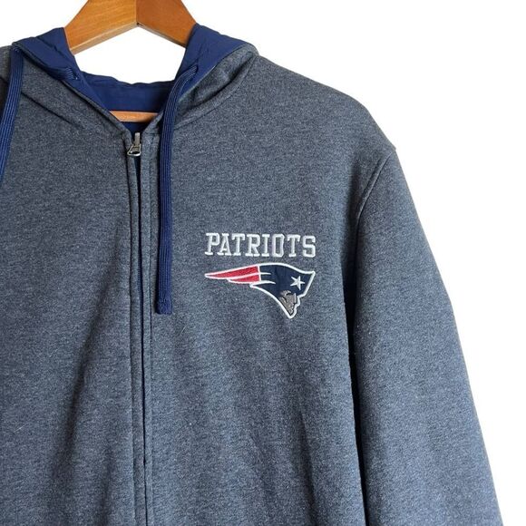 NWT! NFL patriots reversible coat. Size large - Picture 13 of 13